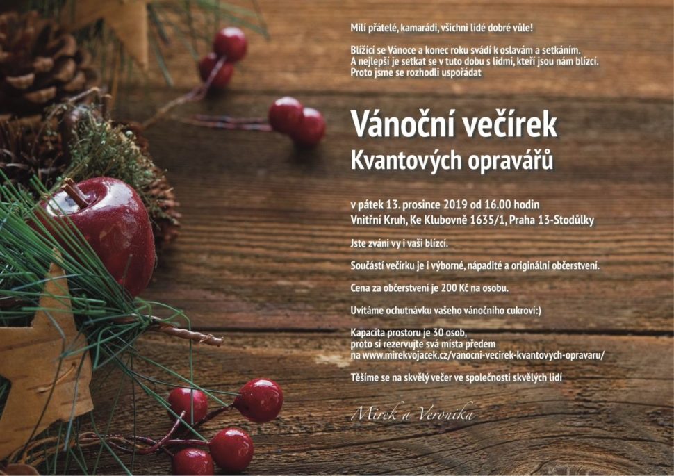 Vanocni vecirek 2019